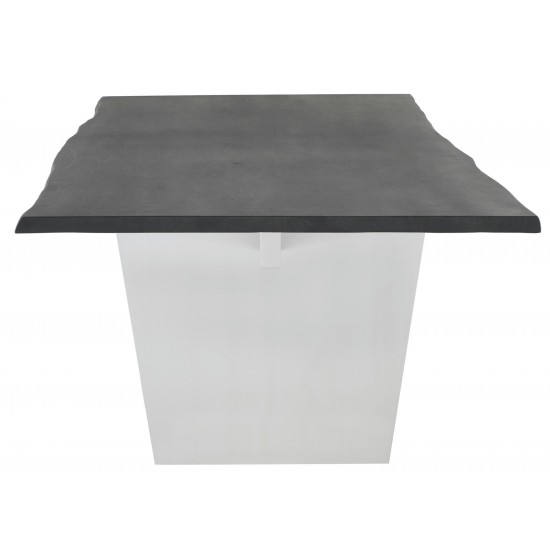 Aiden Oxidized Grey Wood Dining Table, HGNA456