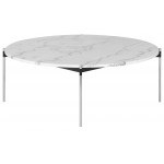 Pixie White Stone Coffee Table, HGNA496