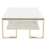 Tierra White Stone Coffee Table, HGNA510