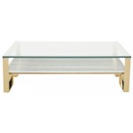 Tierra White Stone Coffee Table, HGNA510