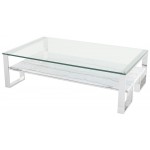 Tierra White Stone Coffee Table, HGNA512