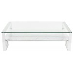 Tierra White Stone Coffee Table, HGNA512