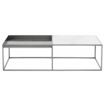 Corbett White Stone Coffee Table, HGNA531