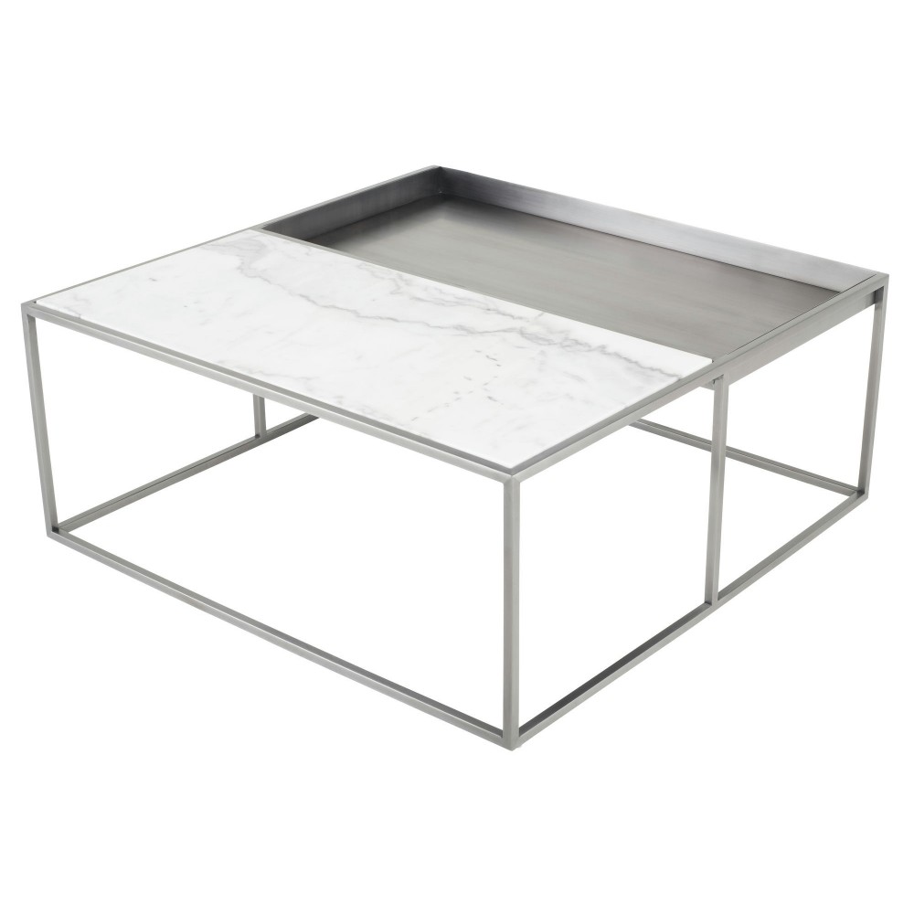 Corbett White Stone Coffee Table, HGNA537 Corbett White Stone Coffee Table, HGNA537