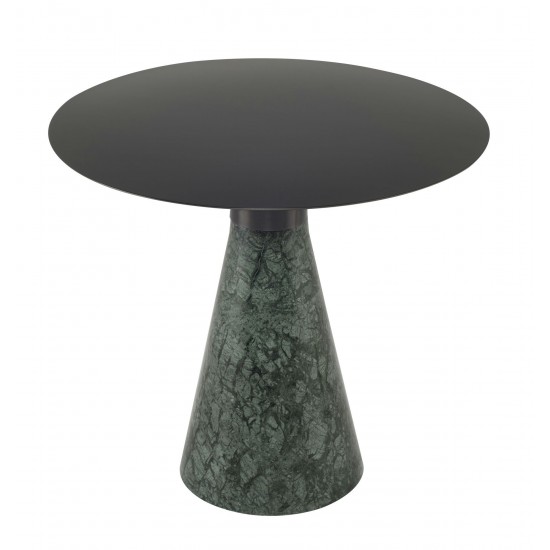 Iris Graphite Metal Side Table, HGNA545