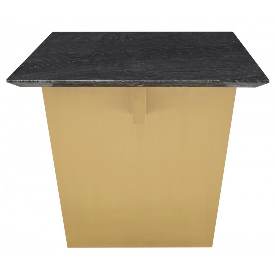 Aiden White Stone Dining Table, HGNA566