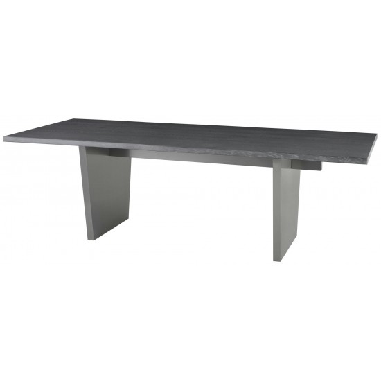Aiden Oxidized Grey Wood Dining Table, HGNA575
