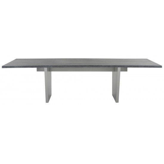 Aiden Oxidized Grey Wood Dining Table, HGNA577