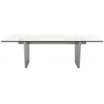 Aiden Graphite Metal Dining Table