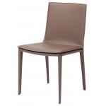 Palma Mink Leather Dining Chair