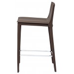 Palma Mink Leather Counter Stool