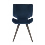 Astra Petrol Fabric Dining Chair