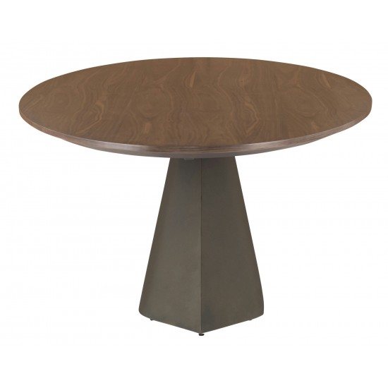 Oblo Walnut Wood Dining Table, HGNE108