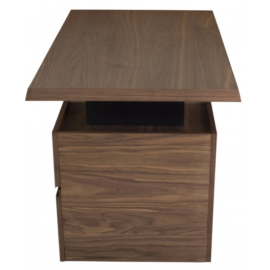 Styx Walnut Wood Desk