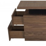 Styx Walnut Wood Desk