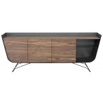 Noori Walnut Wood Sideboard Cabinet, HGNE115