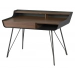 Noori Walnut Wood Desk