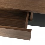 Noori Walnut Wood Desk