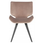 Astra Blush Fabric Dining Chair