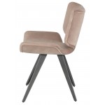 Astra Blush Fabric Dining Chair