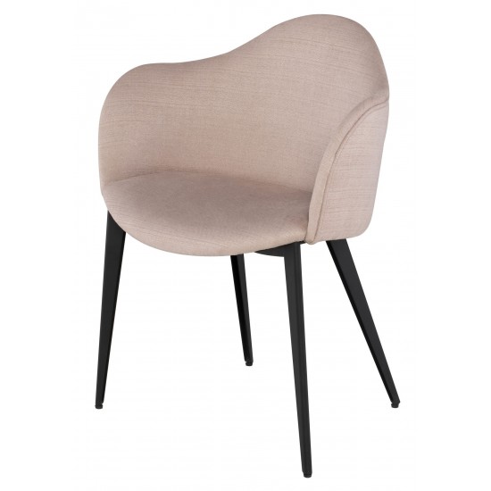 Nora Mauve Fabric Dining Chair