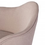 Nora Mauve Fabric Dining Chair