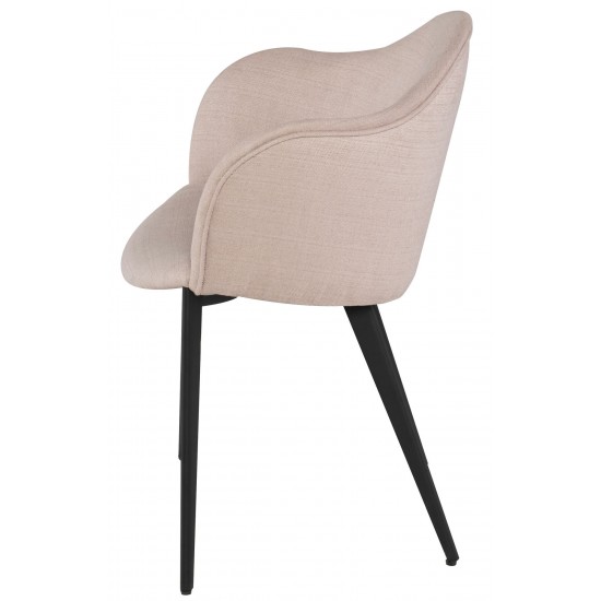 Nora Mauve Fabric Dining Chair