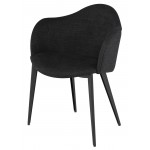 Nora Coal Fabric Dining Chair