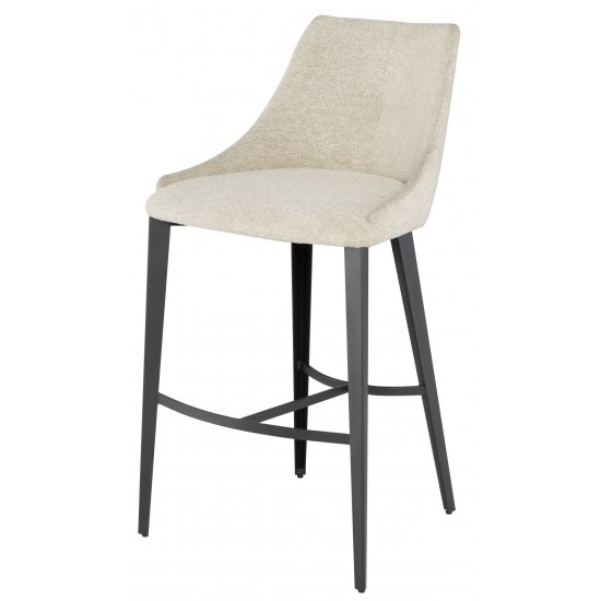 Renee Shell Fabric Bar Stool