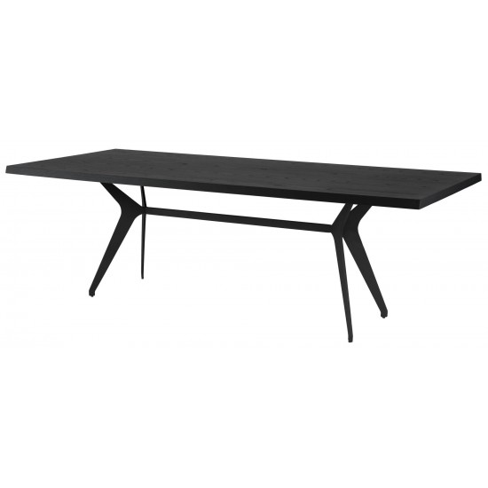 Daniele Onyx Wood Dining Table, HGNE255