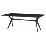 Daniele Black Ceramic Dining Table, HGNE268