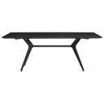 Daniele Black Ceramic Dining Table, HGNE268