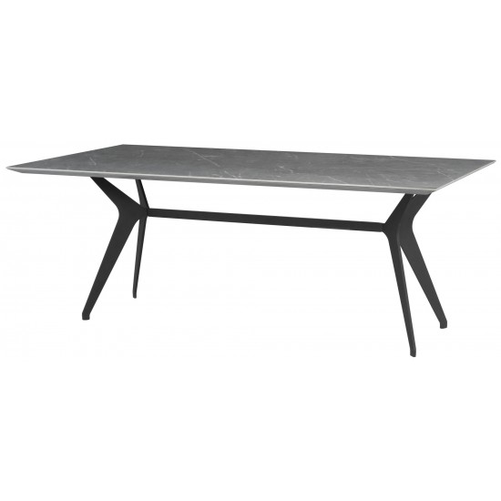 Daniele Grey Ceramic Dining Table, HGNE270