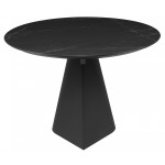 Oblo Black Ceramic Dining Table, HGNE278