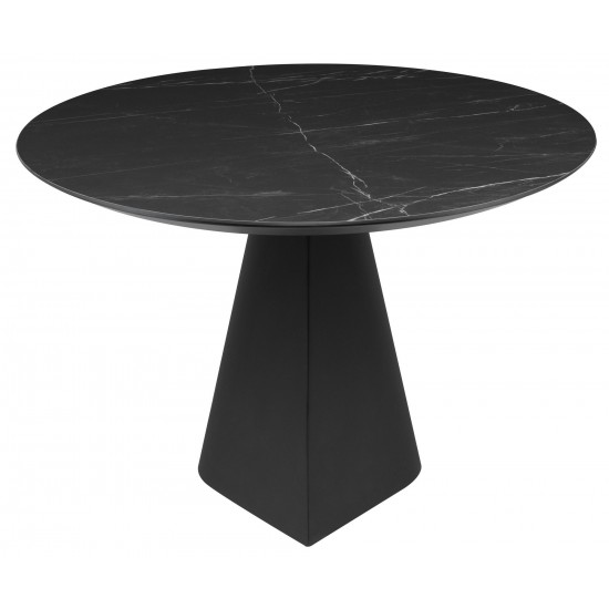 Oblo Black Ceramic Dining Table, HGNE279