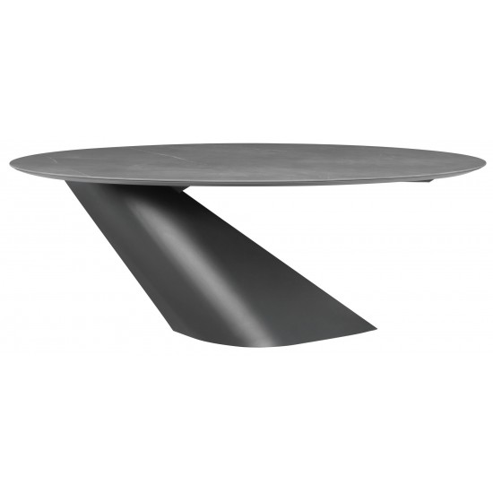 Oblo Grey Ceramic Dining Table, HGNE280