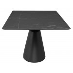 Taji Black Ceramic Dining Table, HGNE293