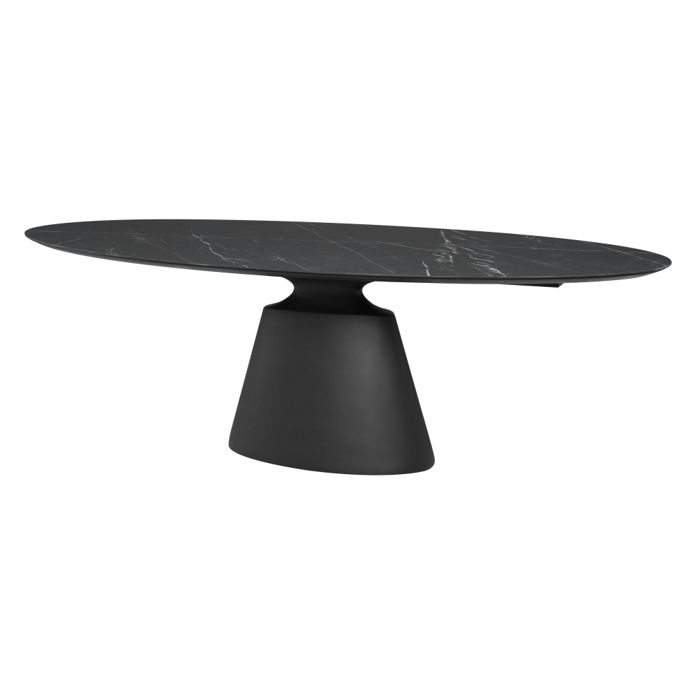 Taji Black Ceramic Dining Table, HGNE294 Taji Black Ceramic Dining Table, HGNE294
