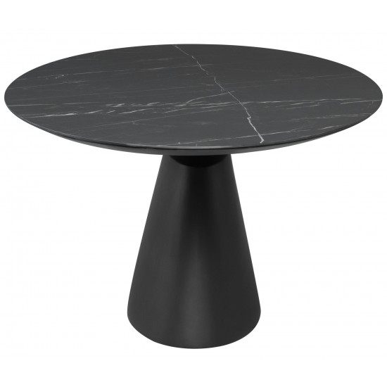 Taji Black Ceramic Dining Table, HGNE294