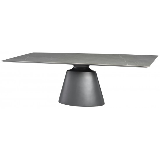 Taji Grey Ceramic Dining Table, HGNE297