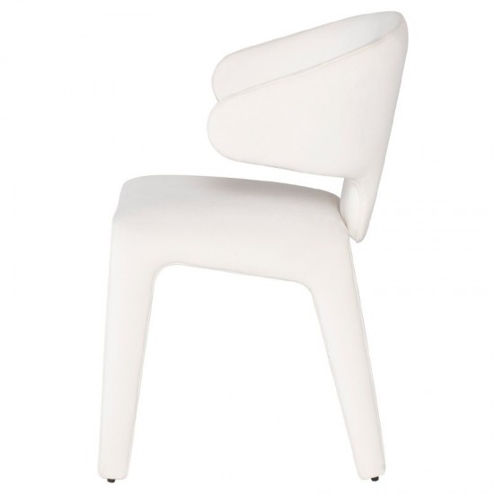 Bandi Oyster Fabric Dining Chair