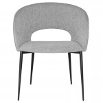 Alotti Light Grey Fabric Dining Chair