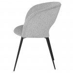 Alotti Light Grey Fabric Dining Chair