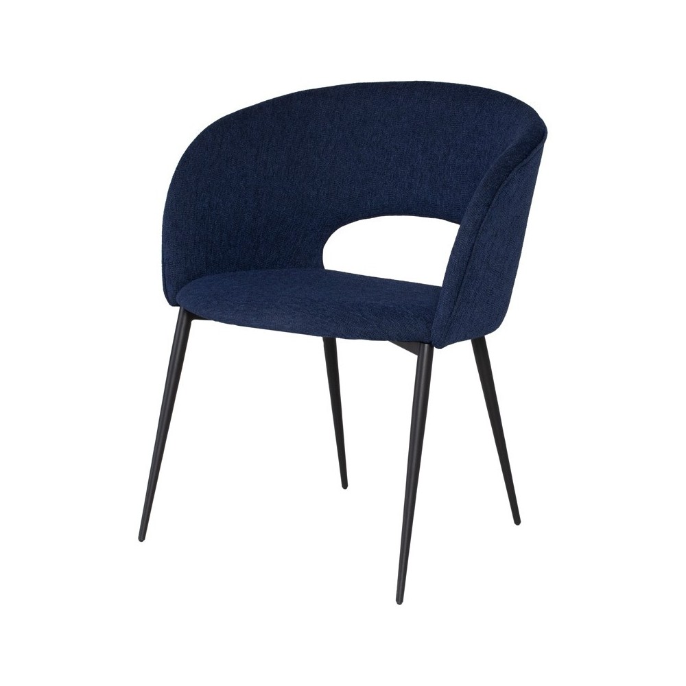 Alotti True Blue Fabric Dining Chair