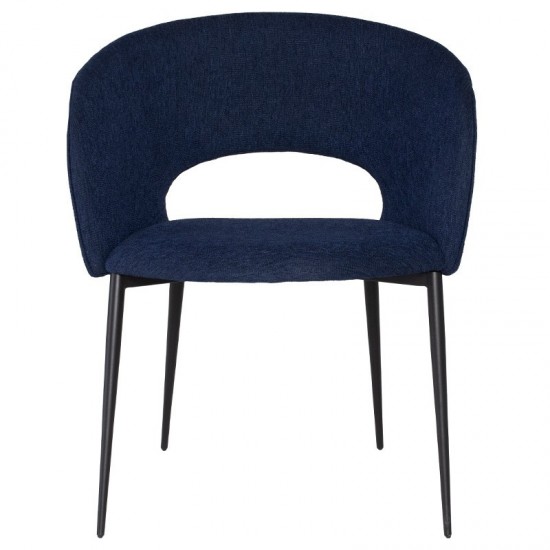 Alotti True Blue Fabric Dining Chair