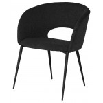 Alotti Activated Charcoal Fabric Dining Chair