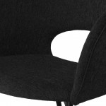 Alotti Activated Charcoal Fabric Dining Chair