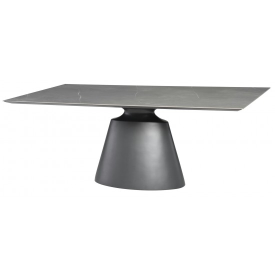 Taji Grey Ceramic Dining Table, HGNE321