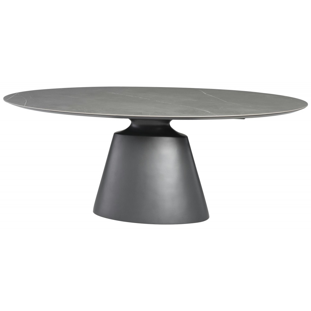 Taji Grey Ceramic Dining Table, HGNE323 Taji Grey Ceramic Dining Table, HGNE323