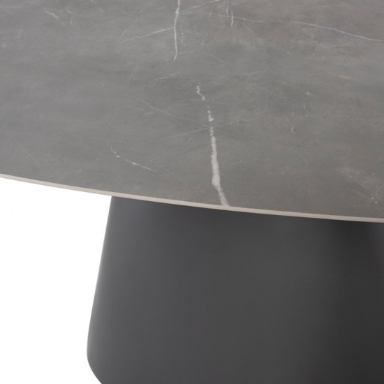 Taji Grey Ceramic Dining Table, HGNE324